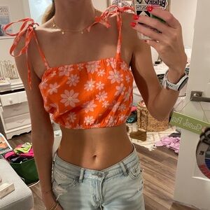 Billabong x wrangler floral top